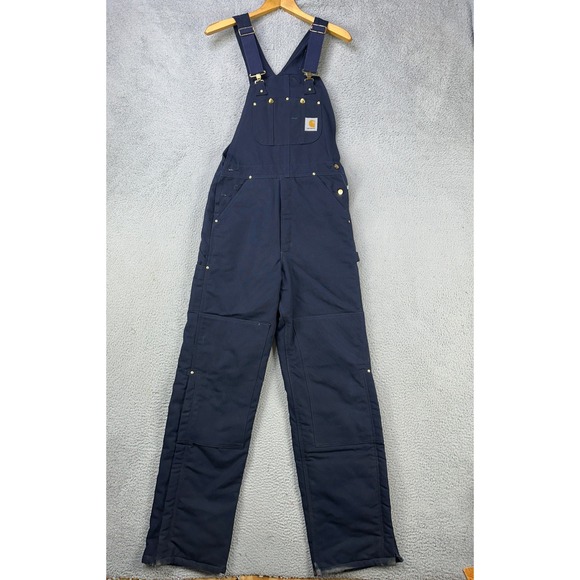 Carhartt FR オーバーオール ネイビー L CARHARTT FR NAVY DUCK BIB